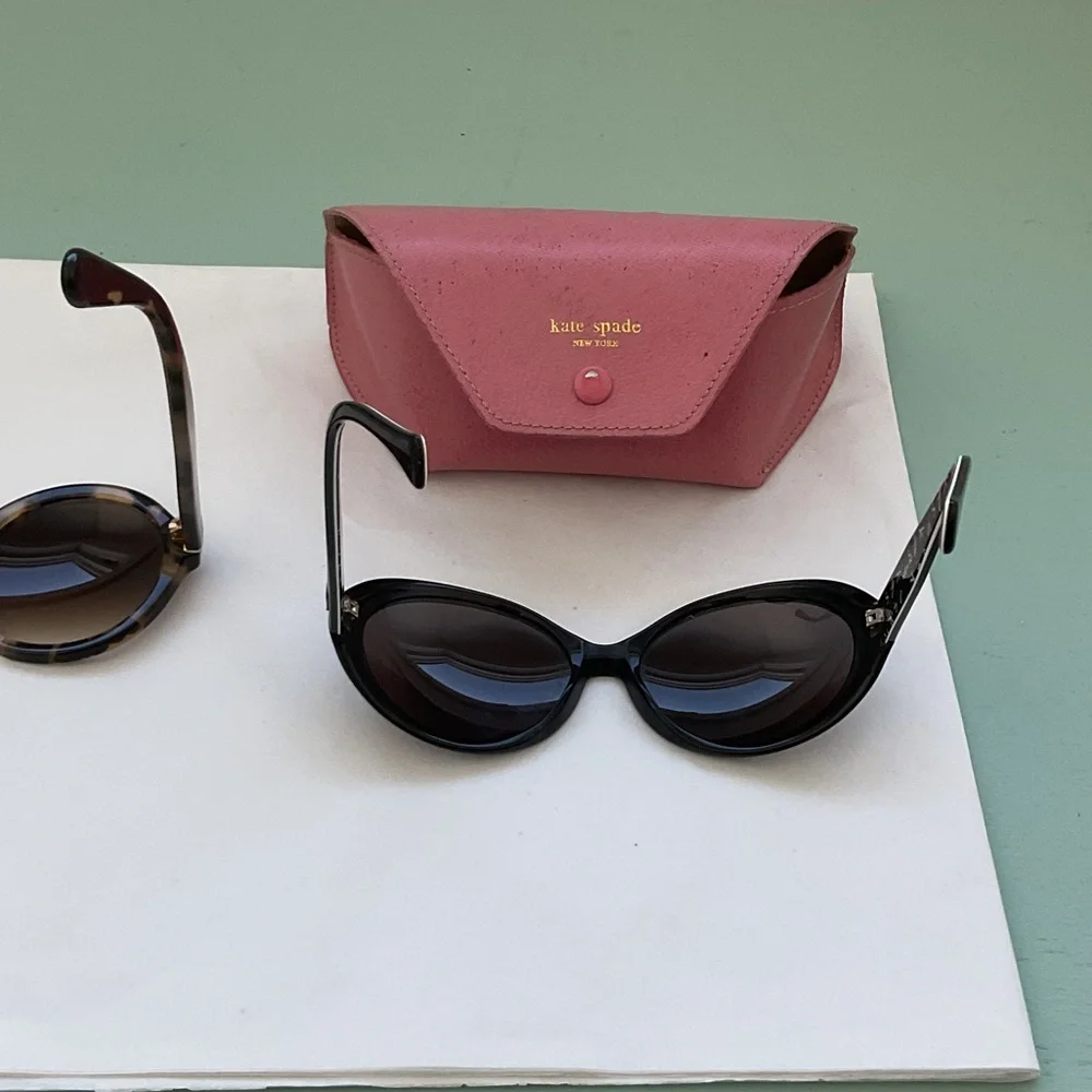 Kate Spade New York Tortoise and Black Sunglasses Duo - Picture 5 of 14